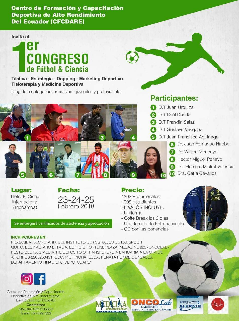 1er Congreso de Fútbol y Ciencia