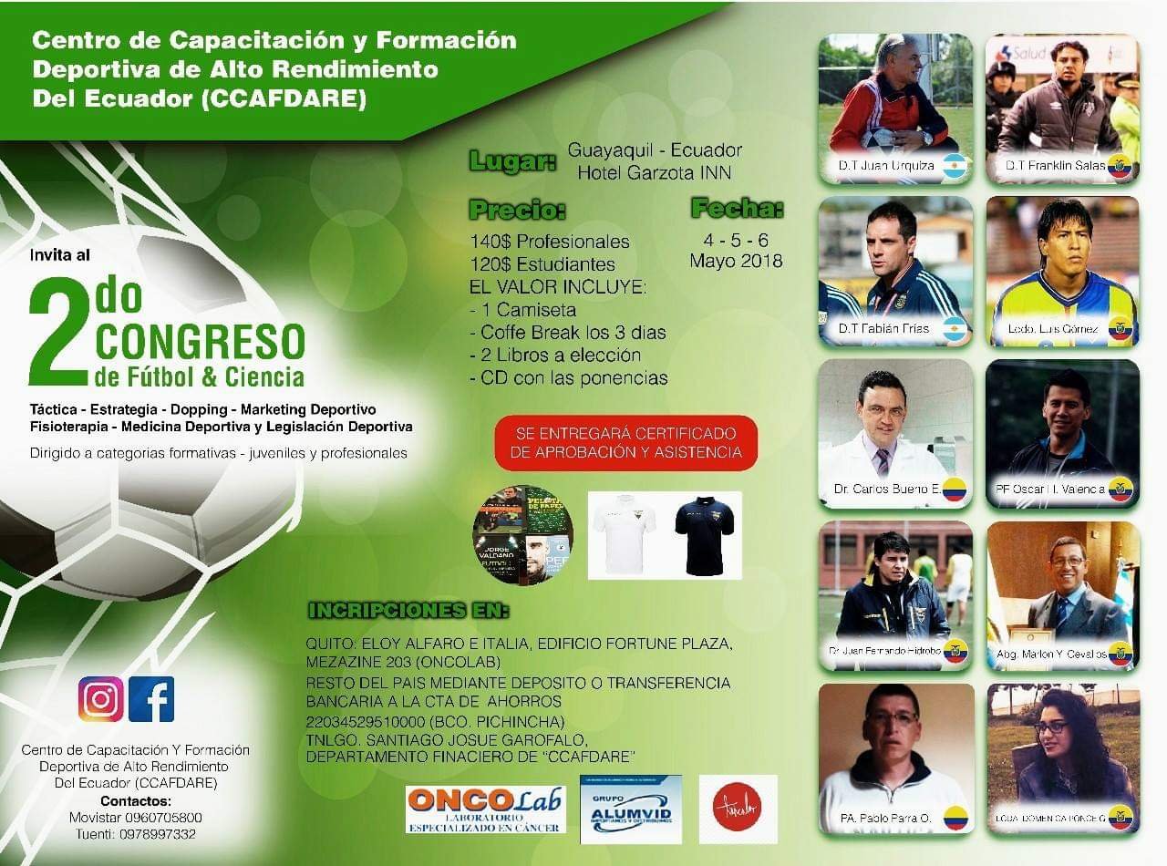 2do Congreso de Fútbol y Ciencia