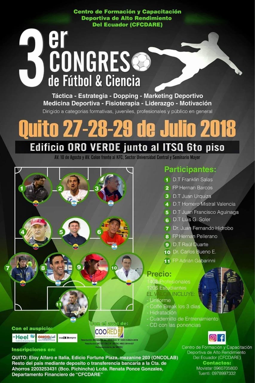 3er Congreso de Fútbol y Ciencia