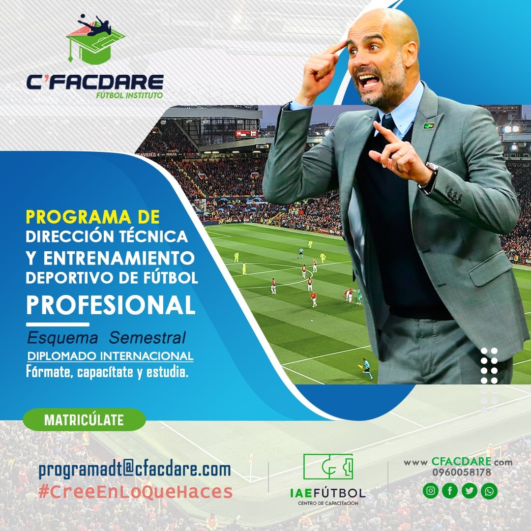 Curso de Actualización Profesional en Fútbol - SEACM Rendimiento Deportivo